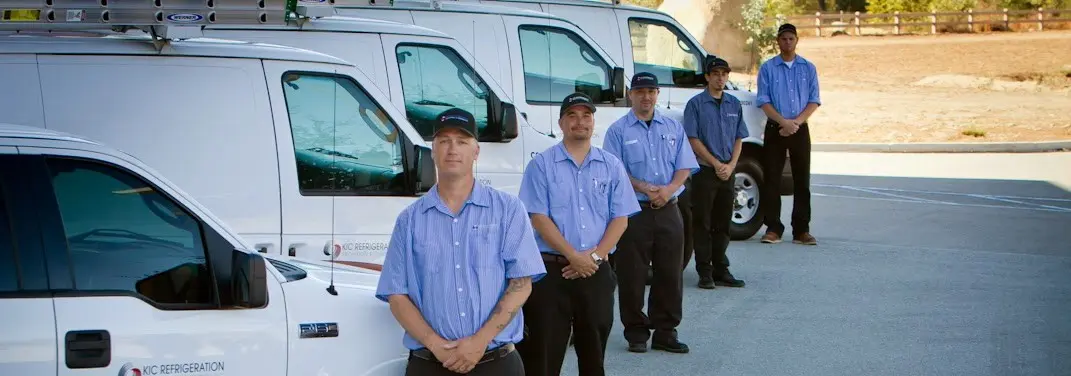 KIC Refrigeration crew ready for Mini Split Repair jobs across Fairmont